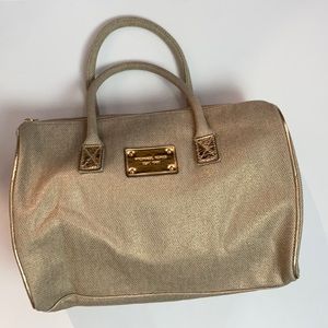 Michael Kors Oversized gold tone duffle